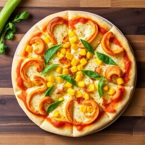 Sweet Corn Pizza Medium